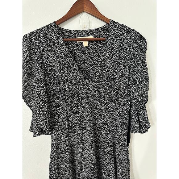 Michael Kors Leopard Print Mini Dress sz XS - Picture 2 of 4